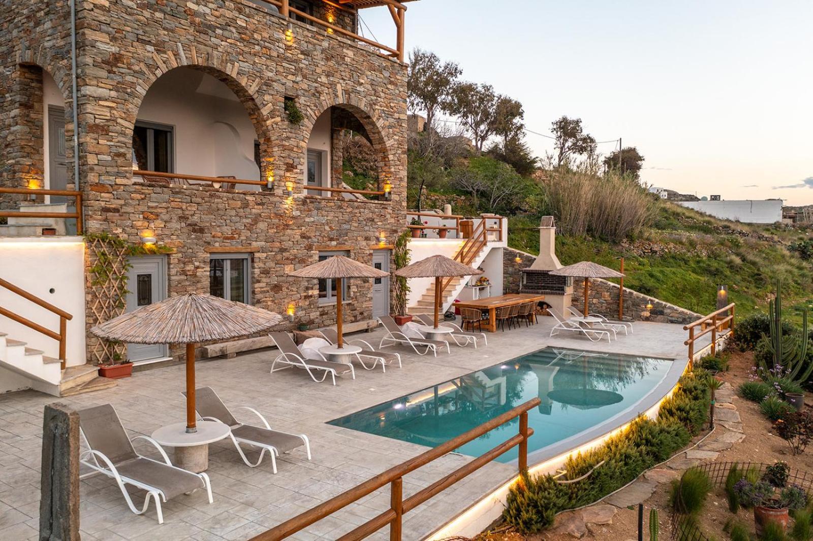 Villa Papa Glinado Naxos Luaran gambar