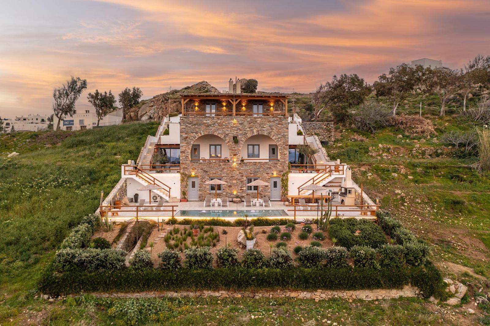 Villa Papa Glinado Naxos Luaran gambar