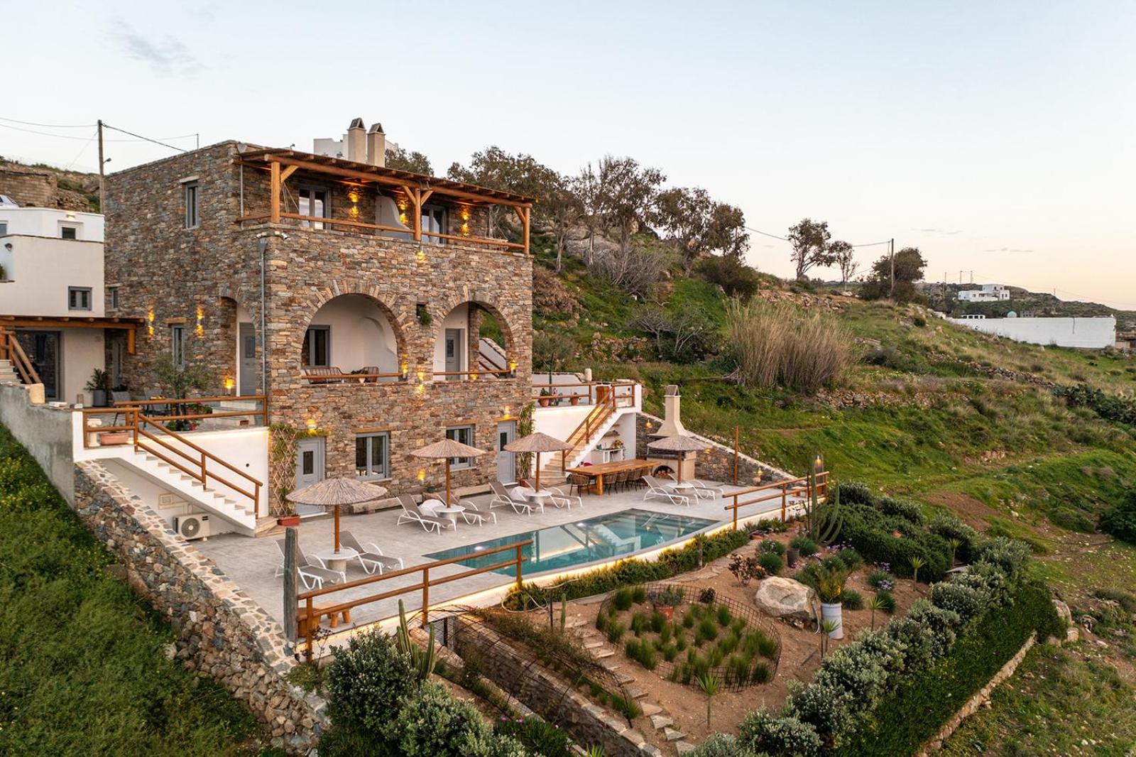 Villa Papa Glinado Naxos Luaran gambar